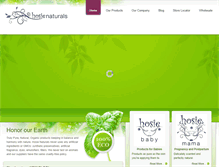 Tablet Screenshot of hosienaturals.com